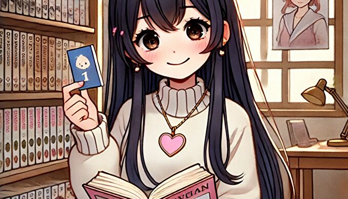 女の子読書画像6