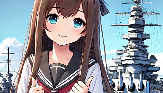 女の子戦艦画像