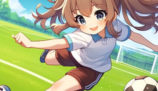 女の子サッカー画像4