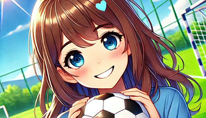 女の子サッカー画像5