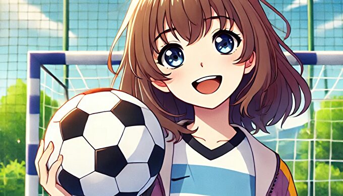 女の子サッカー画像6