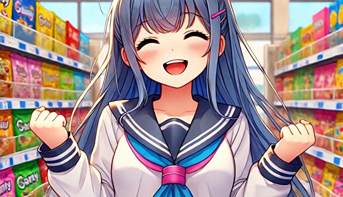 女の子お菓子画像100