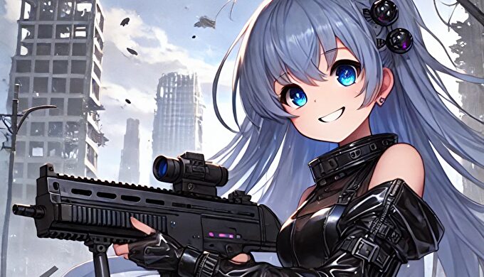 女の子戦闘画像3